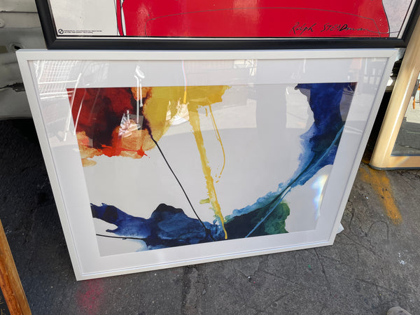 Sydney Edmunds Abstract Framed Artwork Prints (2 Available Priced Individually)